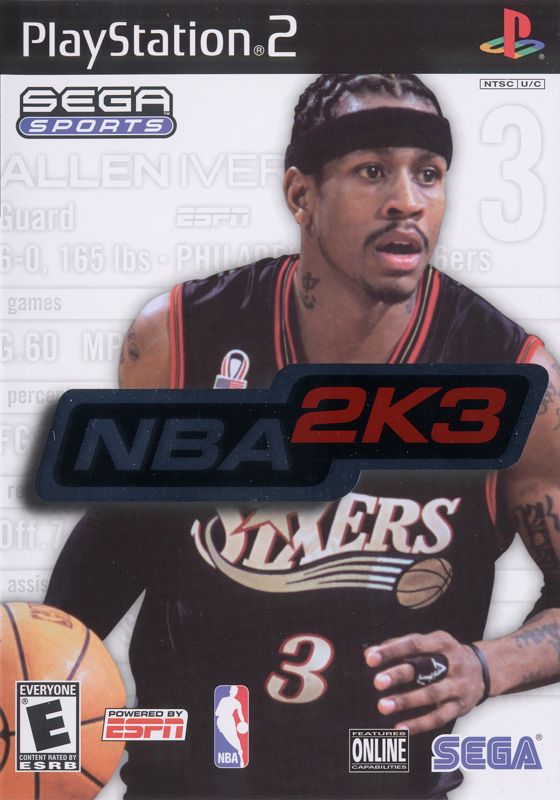 NBA 2K3 box art for Xbox